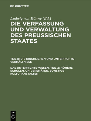 cover image of Das Unterrichts-Wesen, Teil 2
